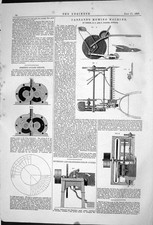 Old print 1868 for sale  UK