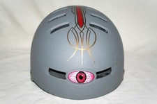 BELL FACTION BMX CAPACETE DE SKATE SKRATCH GARAGEM MÃO LISTRA PINTURA HOT ROD RARO comprar usado  Enviando para Brazil