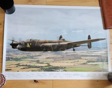 Lancaster bomber signed for sale  BASINGSTOKE