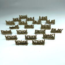 Conjunto de cerca de madeira para terreno - Cenário e terreno - Miniaturas de metal sem marca C5470 comprar usado  Enviando para Brazil