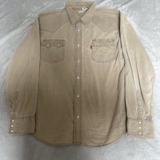 Levi corduroy shirt for sale  SHEFFIELD