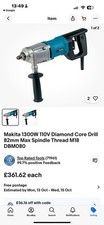 Makita 1300w 110v for sale  LLANDUDNO
