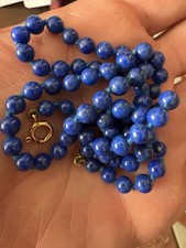 Collana lapislazzuli oro usato  Roma