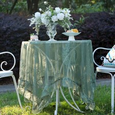Lace tablecloth rectangular for sale  USA