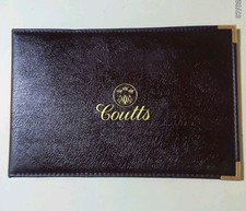 Genuine coutts leather for sale  LONDON