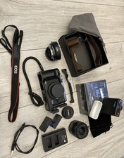 Aparat bezlusterkowiec canon m6 mark II skóra klatka lampa ulanzi f12 na sprzedaż  PL
