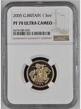 2005 sovereign proof for sale  TAMWORTH