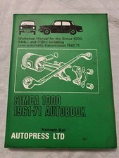 Simca 1000 1961 for sale  BROMSGROVE
