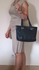 BALLY czarna skórzana torebka DOREEN rozmiar L (w worku na kurz) doskonały stan na sprzedaż  PL