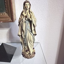 madonna in gesso dipinta a mano comprar usado  Enviando para Brazil