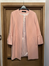 Pink zara coat for sale  CHIGWELL