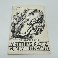 Matthias klotz von for sale  Ashfield