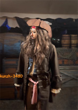 Roupas cosplay fantasia de Halloween adulto Jack Sparrow piratas do Caribe comprar usado  Enviando para Brazil