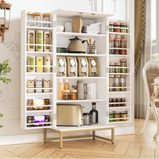 Pantry cabinets white for sale  Brentwood