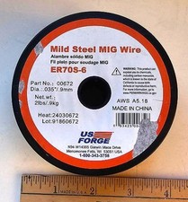 Rolo de fio MIG de aço suave 2 lb 9 mm #00672 US FORGE comprar usado Rolo de fio MIG de aço suave 2 lb 9 mm #00672 US FORGE comprar usado  Enviando para Brazil