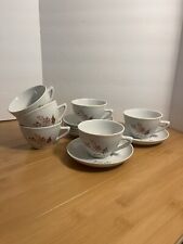 Conjunto de 6 xícaras e pires de porcelana Pozzani 3” comprar usado  Enviando para Brazil