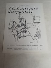 Tex disegni disegnatori usato  Genova