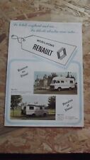 Catalogue brochure renault d'occasion  Vaison-la-Romaine