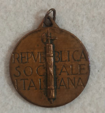 Medaglia rsi repubblica usato  Morra de Sanctis