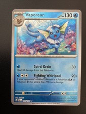 Pokémon tcg vaporeon for sale  BIRMINGHAM