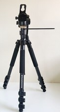 Soporte de trípode ajustable de viaje Standmore SOLAMENTE y un trípode de cabeza giratoria segunda mano  Embacar hacia Mexico
