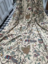 Crewel work cutains for sale  BRISTOL