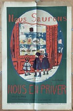 Affiche ancienne ww1 d'occasion  Fouras