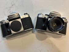 Two vintage praktica for sale  ROMSEY