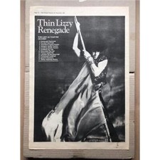 Thin lizzy renegade for sale  CHESTERFIELD