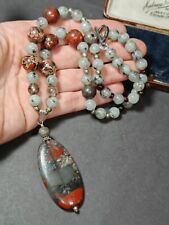 African bloodstone brecciated for sale  UK