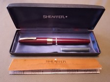 Sheaffer burgundy gold for sale  NORWICH
