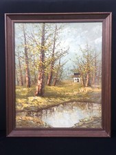 Grand tableau peinture d'occasion Grand tableau peinture d'occasion  Senlis