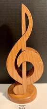 Porta-caneta de madeira musical clave aguda mesa, usado comprar usado  Enviando para Brazil