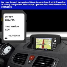 Carte SD GPS TOMTOM Europe v11.25 Renault Carminat 2024-2025 na sprzedaż  Wysyłka do Poland