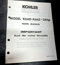 Kohler engine k660 for sale  Savanna