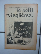 Tintin petit vingtieme d'occasion  Metz-