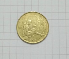 Moneta 200 lire usato  Pulsano