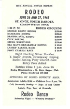 Vtg 1965 rodeo for sale  Charlotte