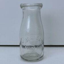 half pint milk bottles for sale  Vanderbilt