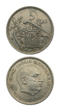 España 5 Pesetas ¡Bonita moneda extranjera! 🇪🇸 ¡¡¡Envío gratis!!! 🌏 ✨ segunda mano  Embacar hacia Mexico