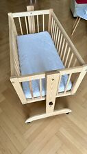 Babywiege schaukelwiege holz gebraucht kaufen  München