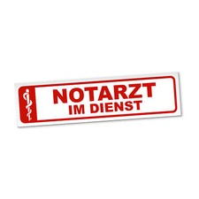 Notarzt dienst magnetschild gebraucht kaufen  Leipzig