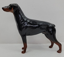 Vintage doberman figurine d'occasion  Expédié en Belgium