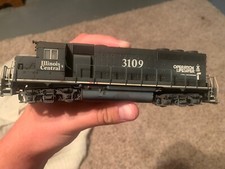 Usado, Atlas Illinois Central GP40 com QSI Sound Ho comprar usado  Enviando para Brazil