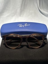 Armações de óculos redondas Ray-Ban tartaruga RB 1554 3616 48/16/130 com estojo Ray-Ban comprar usado  Enviando para Brazil