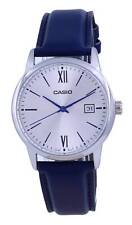 Reloj Hombre Casio Cuadrante Plateado Acero Inoxidable Analógico Cuarzo MTP-V002L-2B3, usado segunda mano  Embacar hacia Argentina