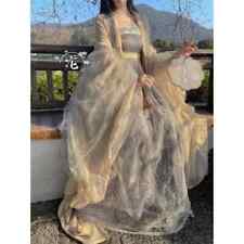 Usado, Vestido Hanfu Chinês Feminino Tradicional Vestido de Princesa Cosplay Palco Roupão de Dança comprar usado  Enviando para Brazil