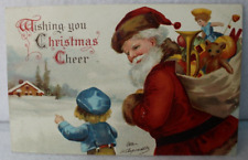 Christmas santa postcard for sale  Saint Maries