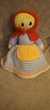 Hand knitted red for sale  SOUTHPORT