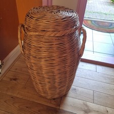 Vintage wicker woven for sale  NEWCASTLE UPON TYNE